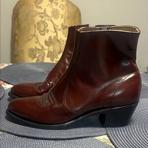 Hanover Men's Brown Leather Boots